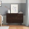Solid Wood spray-painted drawer dresser bar,buffet tableware cabinet lockers buffet server console table lockers, retro round handle, applicable to th