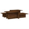 Coffee Tables 2 pcs Brown Oak Engineered Wood