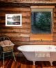 "Rowboat Pond Landscape" by Bluebird Barn, Ready to Hang Framed Print, White Frame