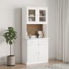 Dresser Top ALTA White 30.3"x11.8"x36.2" Solid Wood Pine