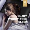 Silk Pillowcase for Hair and Skin 1 Pack, 100% Mulberry Silk & Natural Wood Pulp Fiber Double-Sided Design, Silk Pillow Covers with Hidden Zipper (kin