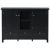 44.9" Modern Accent Cabinet Console Table Sideboard with 3 Doors & 3 Drawers for Living Room, Dining Room